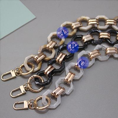 Louis Vuitton Chain Bracelet Engraved Monogram Colors Black/Gold