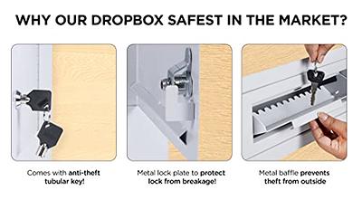 Outdoor Wall Mount Dropbox Storage Letter Box Through The Door Locking  Cabinet Large Capacity Mailbox Parcel Drop Box - China Drop Box and Parcel  Drop Box price