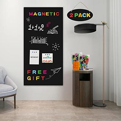  HAMIGAR Magnetic Whiteboard Contact Paper 17.5 X 39.4 White  Board Sticker for Wall, Whiteboard Stick on Wall Peel and Stick Wallpaper  Magnetic Whiteboard for Wall Dry Erase Board Adhesive Poster 
