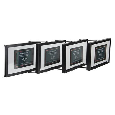 20 Contemporary Collapsible Rectangular 4 x 6 Photo Picture Frame - Black  - Yahoo Shopping