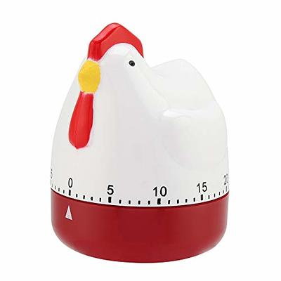 Egg Timer Wind up Timer Kitchen Timer Cooking Timer Reminder Timer  Mechanical Reminder Cute Timer Mechanical Rotating Alarm with 60 Minutes  for