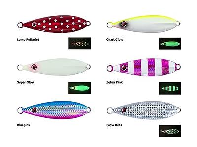 new collection 5pcs/Lot Glow Slow Fall Pitch Jig Fishing Lures