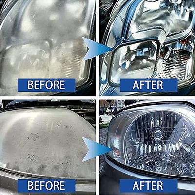 Car Headlight Cleaner and Restorer Spray Kit, Car Headlights Restoration  Kit, Headlight Clear Coating Scratch Eraser Spray, Head Light Lens  Restoring Fluid, Headlight Repair Polish - Yahoo Shopping
