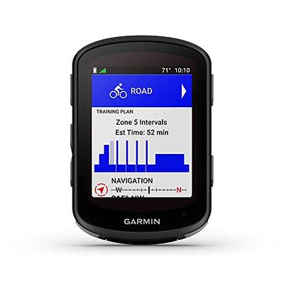 Garmin Edge 540 Solar GPS Cycling Computer, Button Controls, Advanced  Navigation with Wearable4U E-Bank Bundle