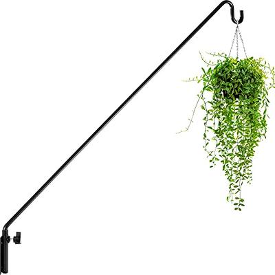 Gray Bunny Extended Bird Feeder Pole - 49 Heavy Duty Deck Hook Wall  Mounted, Bird Feeder Hanger