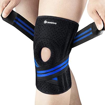 Vive Hinged Knee Brace - Relieves ACL, MCL, Meniscus Tear -  Lightweight, Comfortable, Breathable Open Patella Wrap with Side  Stabilizers - for Women & Men - Adjustable Strap for Tendonitis : Health &  Household
