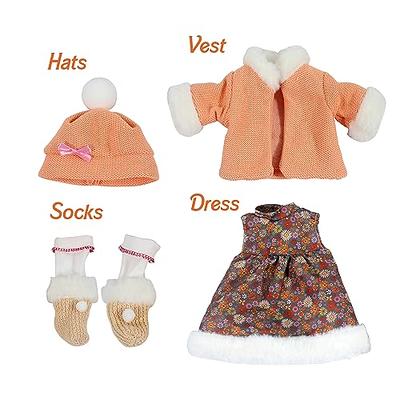 12 Sets Baby Doll Clothes for 12 13 14 Inch Dolls, Alive Doll Clothes  Colorful Princess Dress, Romper, Sweater Costume, Cute Alive Doll  Accessories