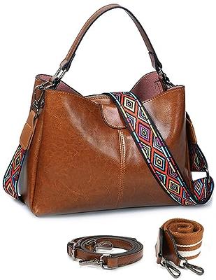 Geometric Pattern Small Crossbody Shoulder Bag With 3 pockets For