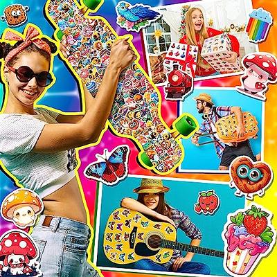 600pcs Mini Stickers Pack, Mixed Small Stickers for Phone Case, Waterproof  Stickers for Scrapbook, Water Bottles, Journal, Planner, Cute Kids Stickers  Decals for Tenns, Adults 