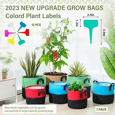 1/3/5/7/10 Gallons Plant Grow Bags Vegetable Plant Grow Pots