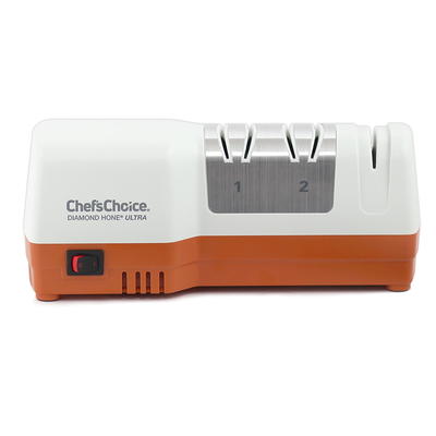 Chef Pro Electric Kitchen Knife Sharpener and Polishing System,  Black-Silver - Bed Bath & Beyond - 28699447