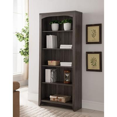 Fc Design 5 Tier Corner Bookcase Wooden Display Shelf Storage Rack