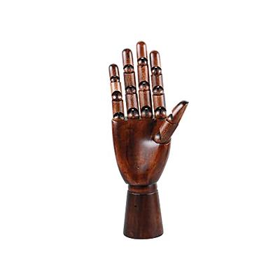 KUMIHO Realistic Silicone Female Hand Model Fake Hand for Jewelry Display  Tattoo Training Practice Art Sketch with Nails, Left Hand - with Skeleton,  Brown - Yahoo Shopping