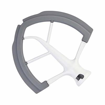 FThinkup 4.5/5 QT Flex Edge Beater for Kitchenaid Mixer, 4.5/5 Quart Flat  Paddle Beater Attachments with Scraper for Kitchenaid Tilt-Head Stand Mixer