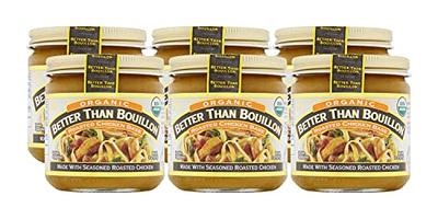 Better Than Bouillon Variety Pack: Roasted Beef, Roasted Chicken, Seasoned  Vegetable, Roasted Garlic Bases 8oz (1 Each, 4 Pack) Bundle with PrimeTime  Direct Teaspoon Scoop with BTB Authenticity Seal in a BTB Box