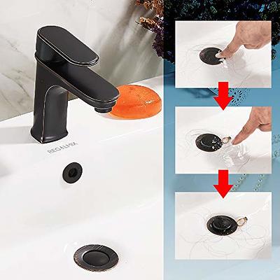 3 -in-1 Kitchen Sink Stopper Strainer,304 Stainless Steel Pop Up Sink  Stopper Anti-Clogging Sink Strainers for Kitchen Sink Accessories for US