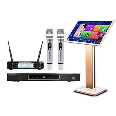  2023 New Chinese Karaoke Machine inandon-KV-V5 MAX Karaoke  Player, with Reverb Wireless Microphone, 22-inch capacitive Touch Screen  Free Cloud Download Function  APP Online Play : Musical Instruments