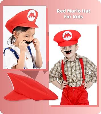 PIIDUOO Mary Costume for Kids Halloween - Super Bros Hat Mustaches Gloves Costumes  Accessories for Boys & Girls Cosplay Red - Yahoo Shopping