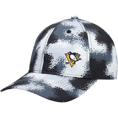 Men's adidas White Pittsburgh Penguins Locker Room Wool Adjustable Hat