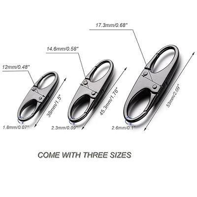 Zpsolution 3 Size Zipper Clip Theft Deterrent - Anti Theft Zipper Clips  Keep The Zipper Closed - Zipper Locks for Backpacks, Purses - Yahoo Shopping