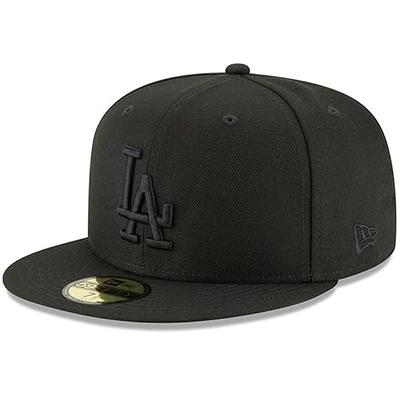 New Era Los Angeles Dodgers Black & Red 59FIFTY Fitted Cap - Macy's