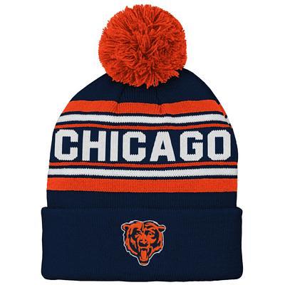 SH*T THAT I KNIT Navy Chicago Bears Custom Logo Cuffed Knit Hat