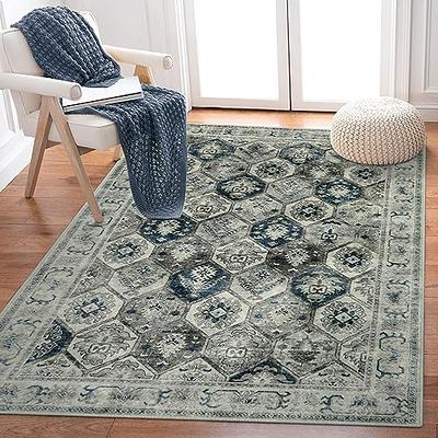 Lahome Moroccan Trellis Area Rug - 2x3 Small Throw Rugs for