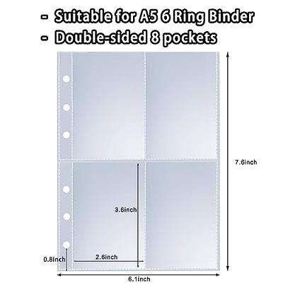 900 Pockets Photocard Binder Sleeves Double-Sided 50 Packs 9