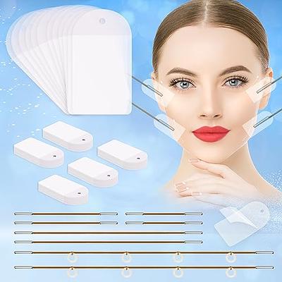 Face Lift Tape, 100 Pcs Face Lift Tape Invisible, Face Tape Lifting  Invisible Makeup Tape Instant Face Lift Neck Tape Facial Tape for Jowls  Double