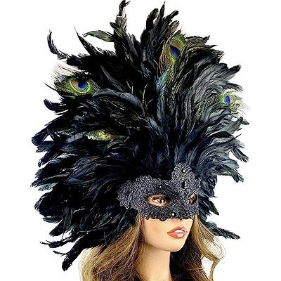 Sprfragrance Couple Masquerade Mask for Women Venetian Halloween