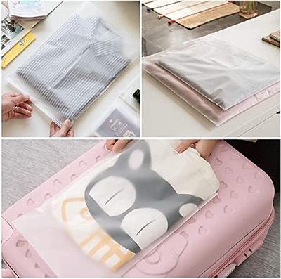 ENPOINT Packaging Clothing Bags, 50PCS 12x16 inch Poly Plastic Bag for  Clothes, Frosted Ziplock Bags for Packing Selling Apparel Organization,  Custom T-Shirts, Pillowcases, with Vent Holes, 3 Mil - Yahoo Shopping