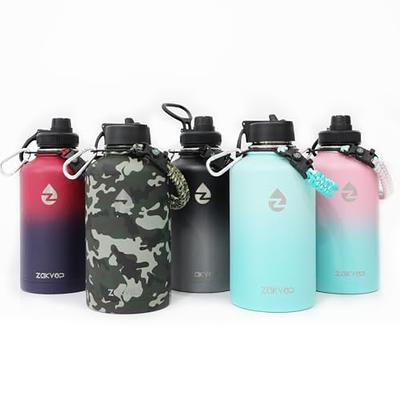 ABOTOCUP 32oz Insulated Water Bottle Keep Cold 12h & Hot 24h, Large Sport  Water Bottles with No Sweat, Water Flask BPA Free Double Wall Leak-proof