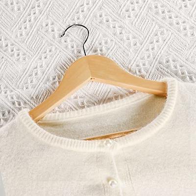 Ulimart Wood Hangers 20 Pack Smooth Finish Wooden Hangers,Durable