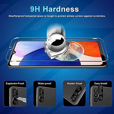 [2+2 Pack] Privacy Screen Protector for Samsung Galaxy A14 5G with Camera  Lens Protector, Anti-Spy Tempered Glass Film, Full Coverage, Anti-Scratch