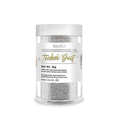 BAKELL Gold Edible Glitter, 25 Grams | TINKER DUST Edible Glitter | KOSHER  Certified | 100% Edible Glitter | Cakes, Cupcakes, Cake Pops, Drinks