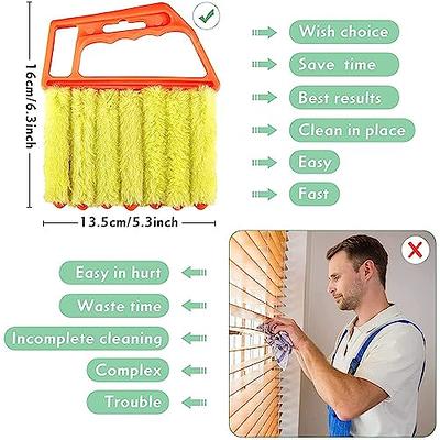2PCS Blinds Cleaning Brush, Detachable & Washable Blind Cleaner Duster  Tool, Window Sill Cleaner Tool for Home Cleaning - Yahoo Shopping