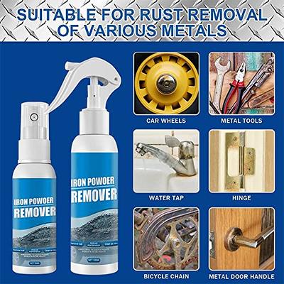 WRSFXV Car Rust Removal Spray, Metal Paint Cleaner Spray Remover