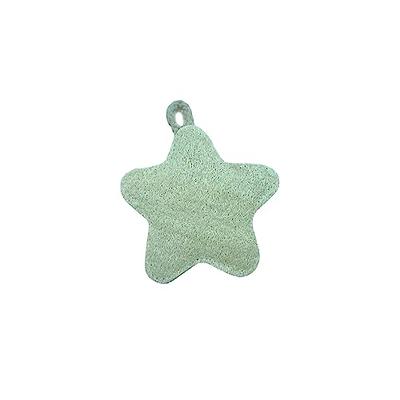 LIGHUFEIC Natural Loofah Sponge, Cute Styling Exfoliating Loofah