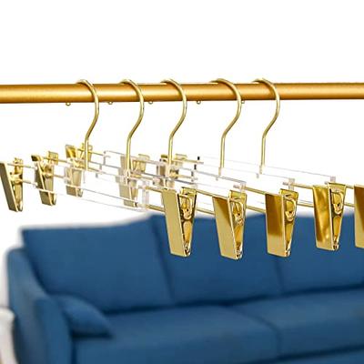  Besser 15Pack Acrylic Hangers with Gold,Acrylic Clear