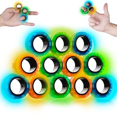 Magnetic Toys Magnetic Ring Toys Children Magnetic Fingertip Toys Magnetic  Magic Rings Magnetic Bracelets Props Decompression Toys Adhd Anxiety Adult  | Fruugo BH
