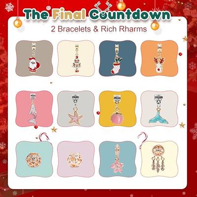  Advent Calendar 2023 Girls, DIY Charm Bracelet Making Kit  Including Jewelry Beads, Snake Chains, Adjustable Rings, Necklace String,  Ear Clip, Unicorn Christmas Advent Calendar for Girls Ages 5-7, 6-12 : Home  & Kitchen