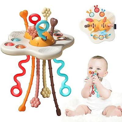 VewePata Baby Montessori Toys for 6-12-18 Months, Pull String Silicone  Teething Toy, Learning Educational Gifts for 1 2 3 Year Old Boy Girl  Infant. Sensory Travel Fine Motor Skills Toys for Toddlers. - Yahoo Shopping