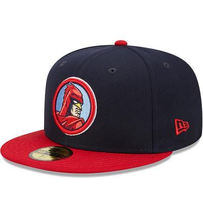 Louisville Bats New Era Marvel x Minor League 59FIFTY Fitted Hat - White/Red