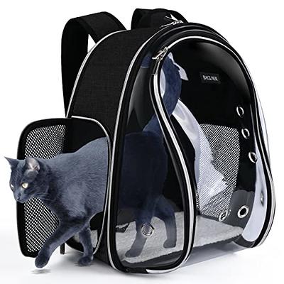 BAGLHER Cat Carrier Backpack Bubble - Airline-Approved Dog Backpack Carrier  for Small Pets Puppies Dogs Bunny,Space Capsule Dog Carrier Backpack for  Travel Outdoor Hiking Black - Yahoo Shopping