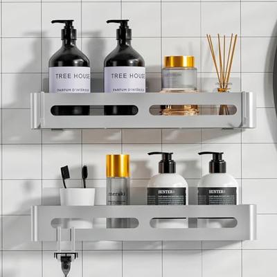  MAXIFFE Shower Caddy, Adhesive Stainless Steel Shower