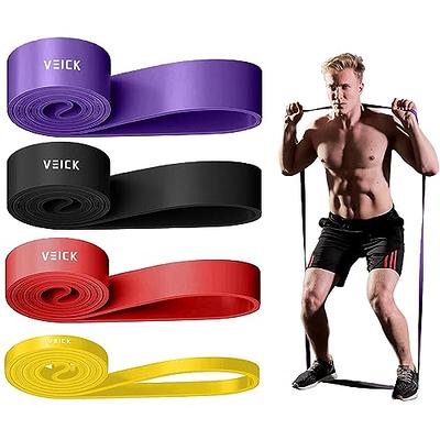  WIKDAY Resistance Bands, Pull Up Bands, Workout Bands for  Exercise, Thick Heavy Resistance Band Set with Door Anchor, Elastic Bands  for Body Stretching, Crossfit Training at Home/Gym for Men & Women 