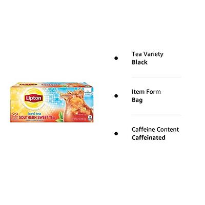 Lipton Black Iced Tea Bags Family-Sized