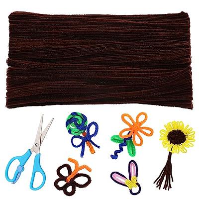 Colorful Chenille Stem Pipe Cleaners for DIY and Crafts - Pack of 300