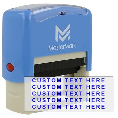 Custom Stamp Logo, Rubber Business Stamp, Personalized Stamper, Self Inking  Wood - Yahoo Shopping