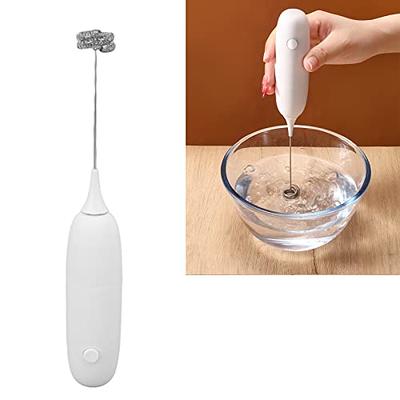 Electric Milk Frother Stick Portable Mini Drink Mixer Coffee Brush